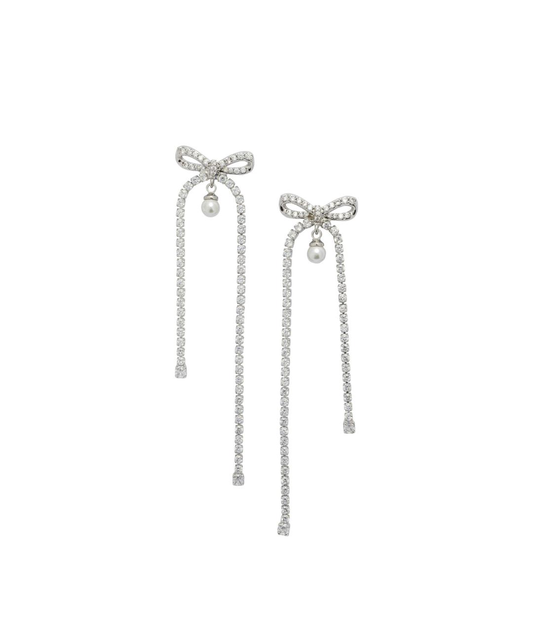 SELF-PORTRAIT Серебряные металлические серьги, фото 1