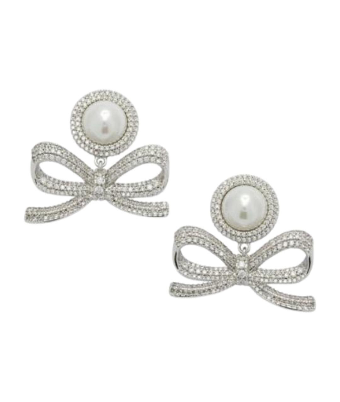 SELF-PORTRAIT Серебряные металлические серьги, фото 1