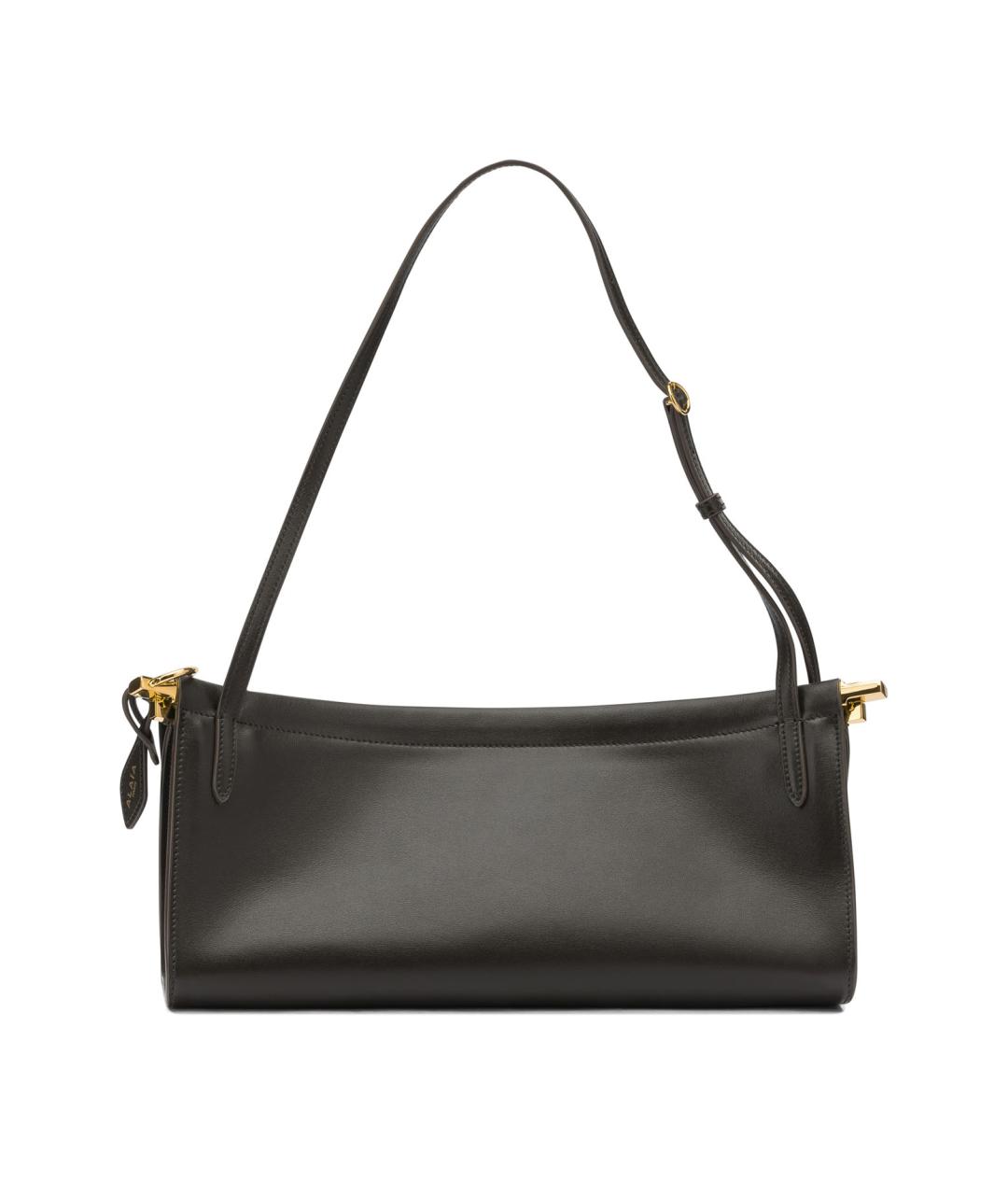 ALAIA Коричневая кожаная сумка через плечо, фото 3