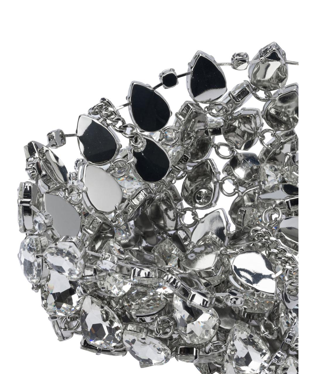 SELF-PORTRAIT Серебряная сумка через плечо, фото 4