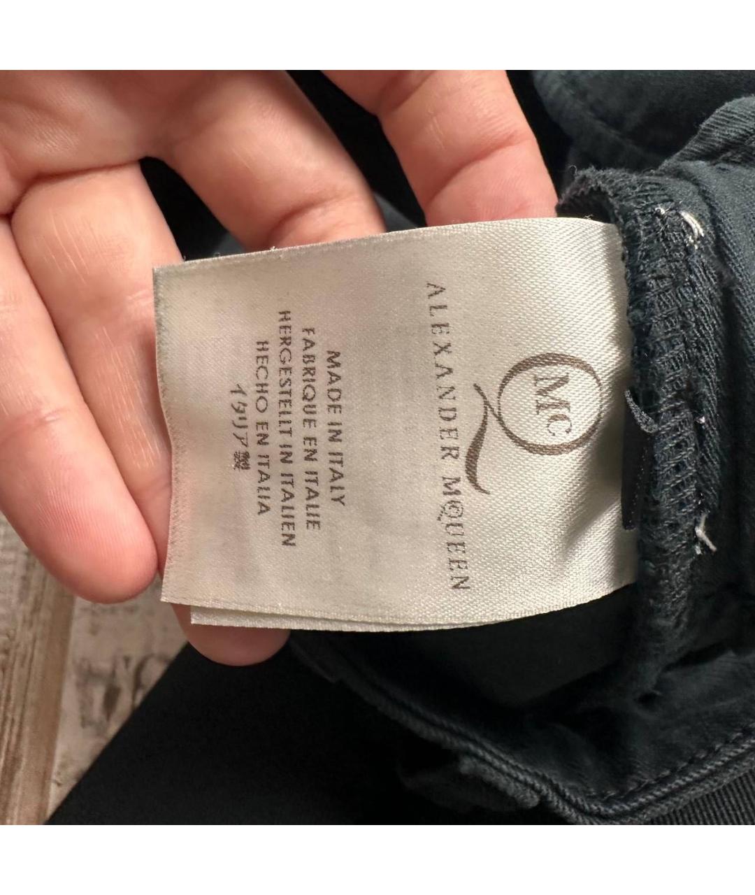 ALEXANDER MCQUEEN Хлопко-эластановые джинсы скинни, фото 6