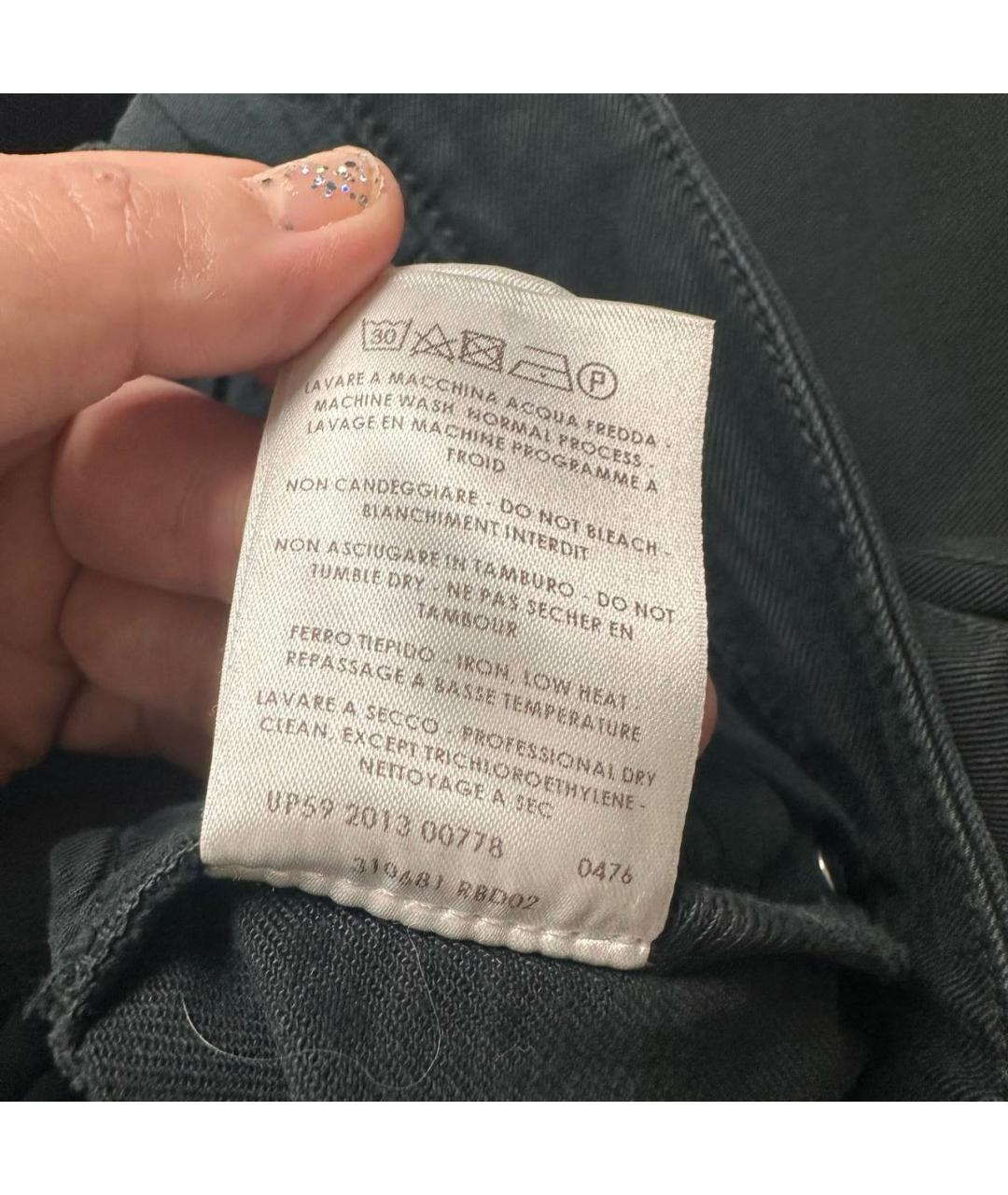 ALEXANDER MCQUEEN Хлопко-эластановые джинсы скинни, фото 8