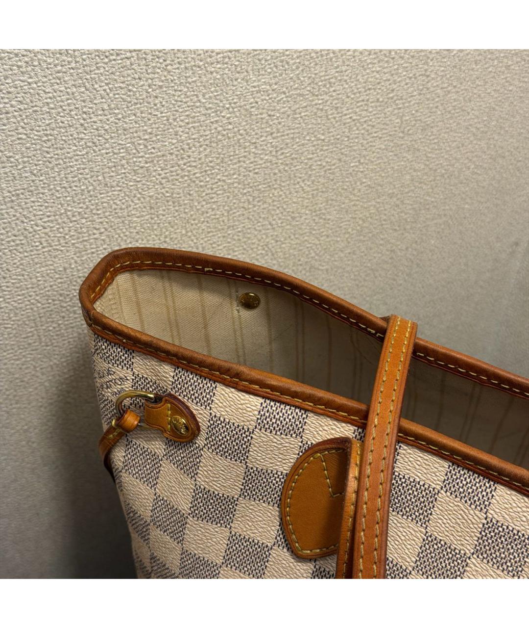 LOUIS VUITTON Бежевая сумка тоут, фото 5