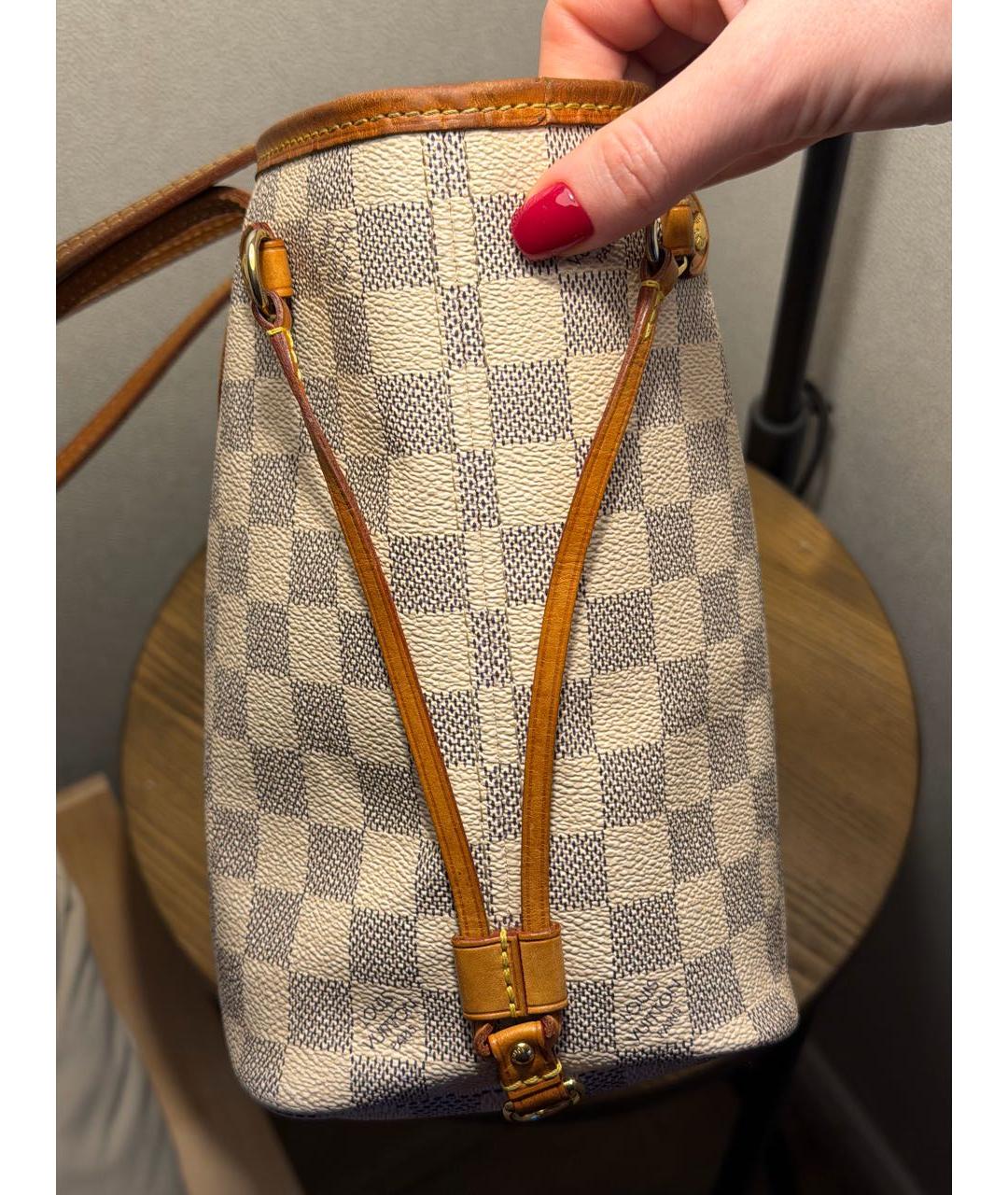 LOUIS VUITTON Бежевая сумка тоут, фото 7