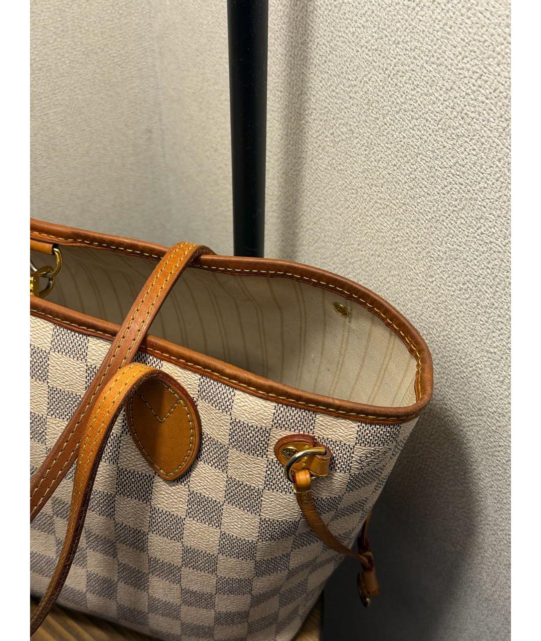 LOUIS VUITTON Бежевая сумка тоут, фото 4