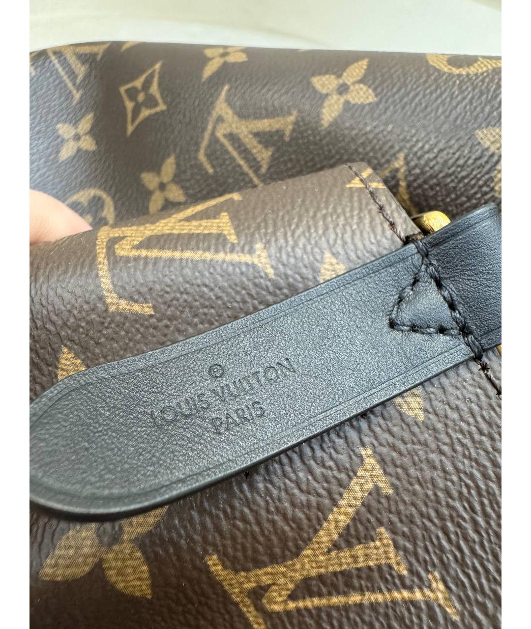 LOUIS VUITTON Коричневая сумка через плечо, фото 6