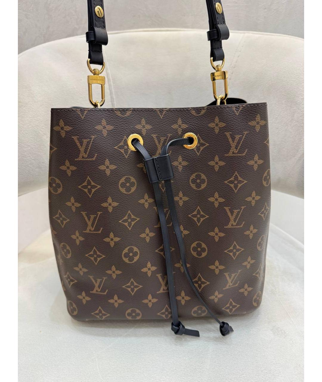 LOUIS VUITTON Коричневая сумка через плечо, фото 8