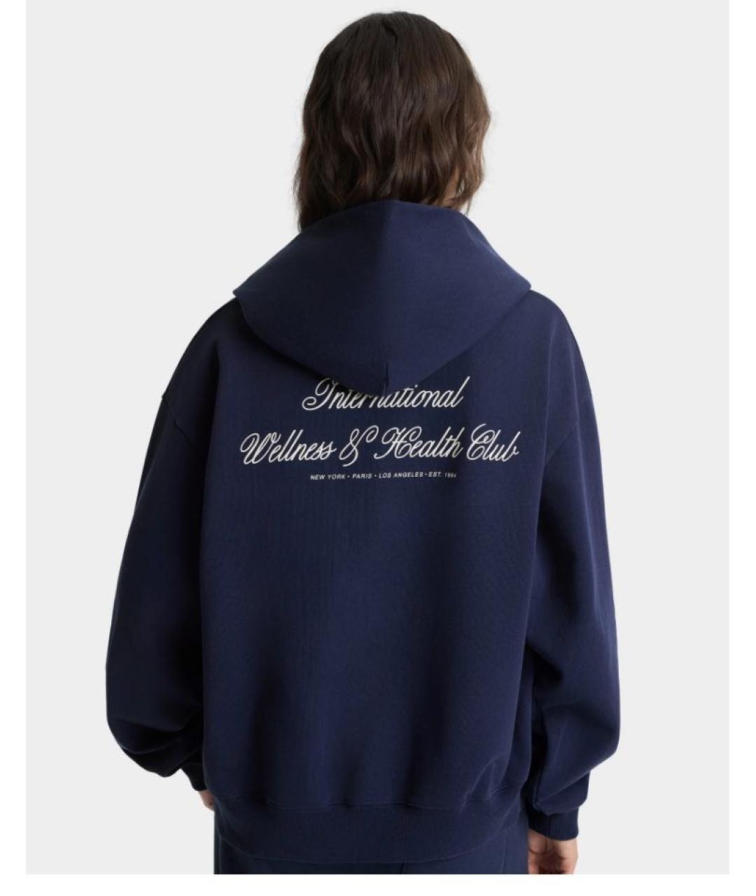 SPORTY AND RICH Темно-синий хлопковый спортивные костюмы, фото 8