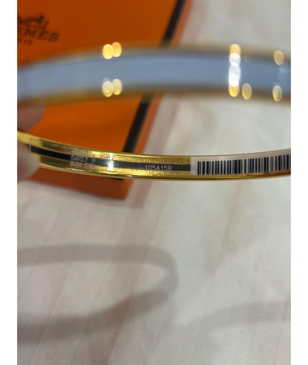 HERMES Голубой браслет, фото 5