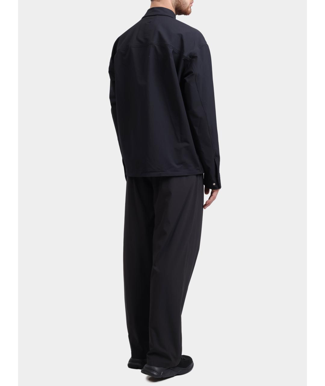 HERNO Черные повседневные брюки, фото 5