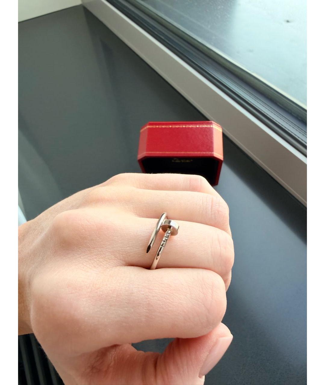 CARTIER Серебряное кольцо из белого золота, фото 8