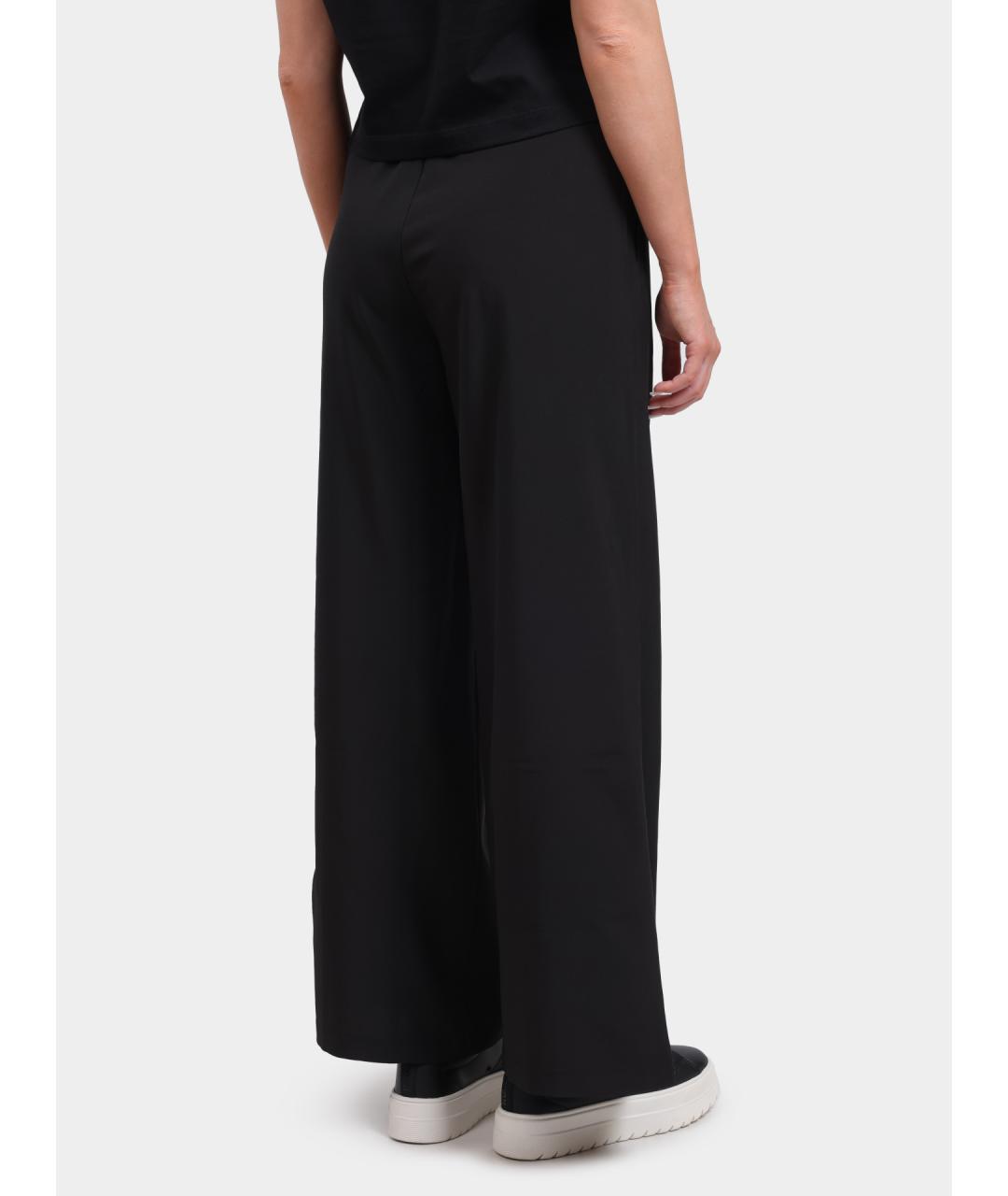 CALVIN KLEIN Черные полиэстеровые повседневные брюки, фото 5