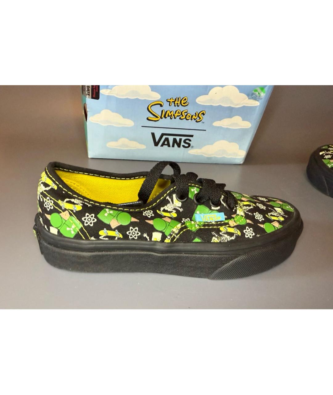 VANS Черные текстильные кеды, фото 9