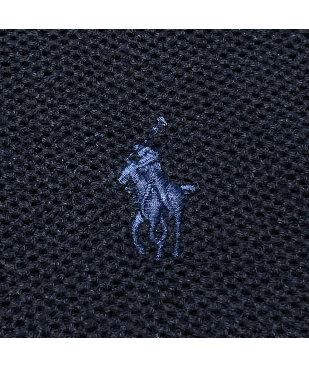 POLO RALPH LAUREN Темно-синий хлопковый джемпер / свитер, фото 5