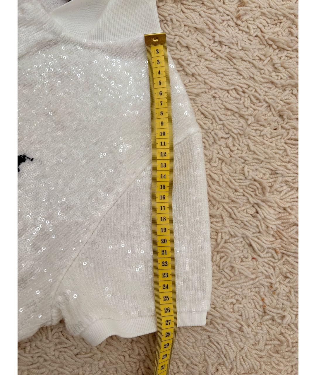 POLO RALPH LAUREN Белая хлопковая футболка, фото 6