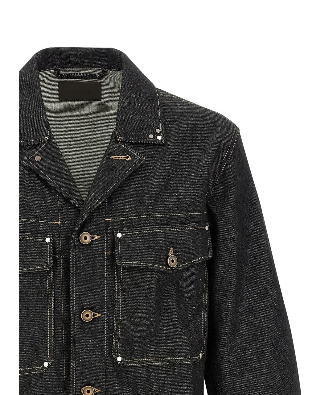 LEMAIRE Черная хлопковая куртка, фото 3