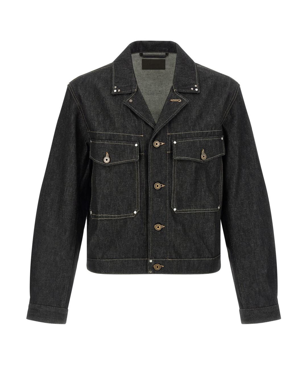 LEMAIRE Черная хлопковая куртка, фото 1