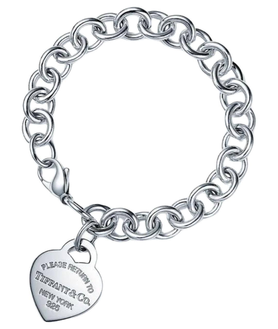 TIFFANY&CO Бирюзовый серебряный браслет, фото 1