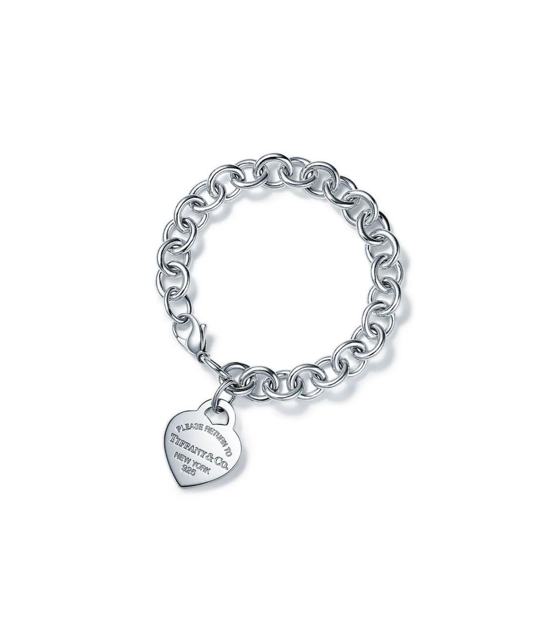 TIFFANY&CO Бирюзовый серебряный браслет, фото 8