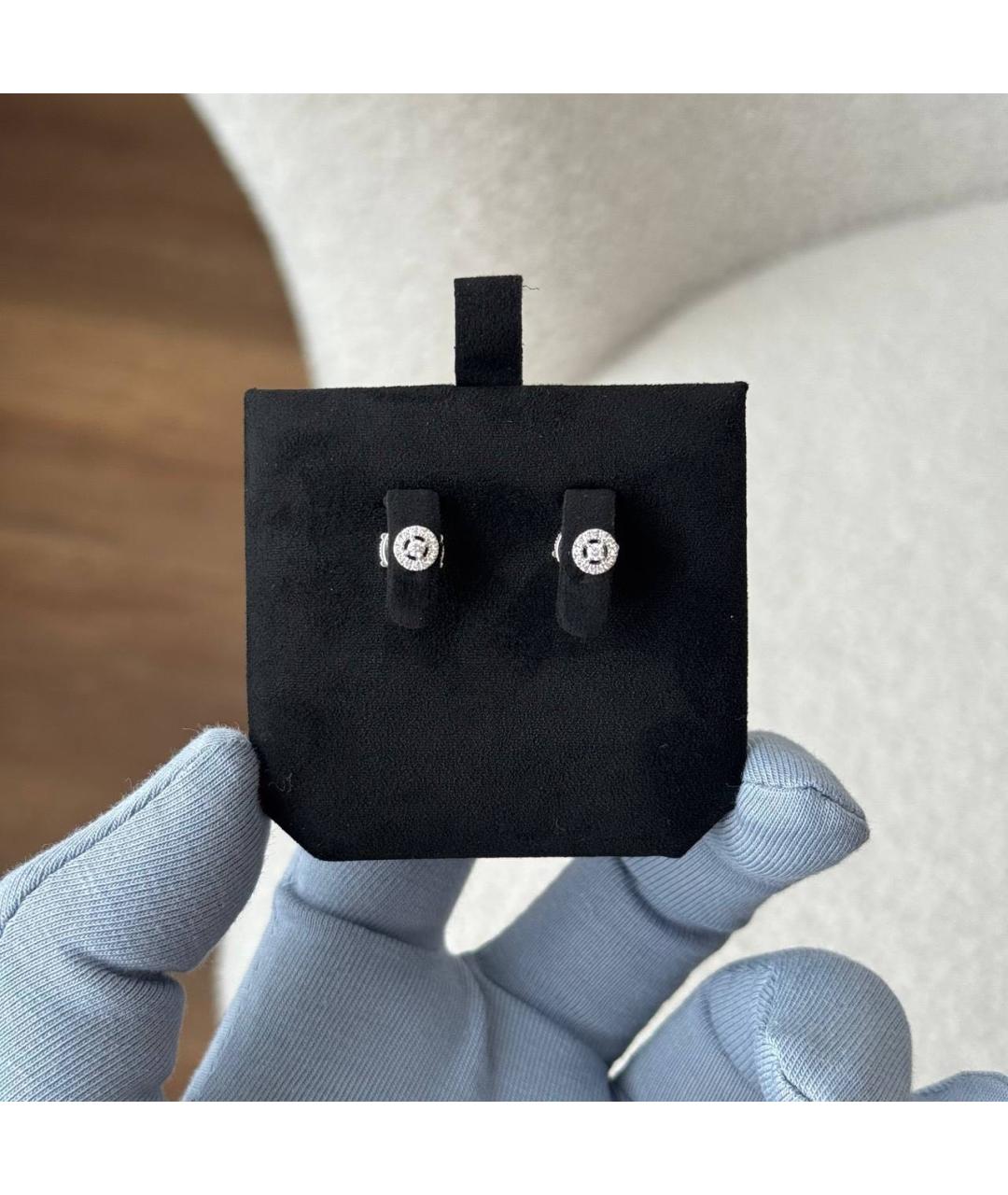 MESSIKA Серебряные серьги из белого золота, фото 2