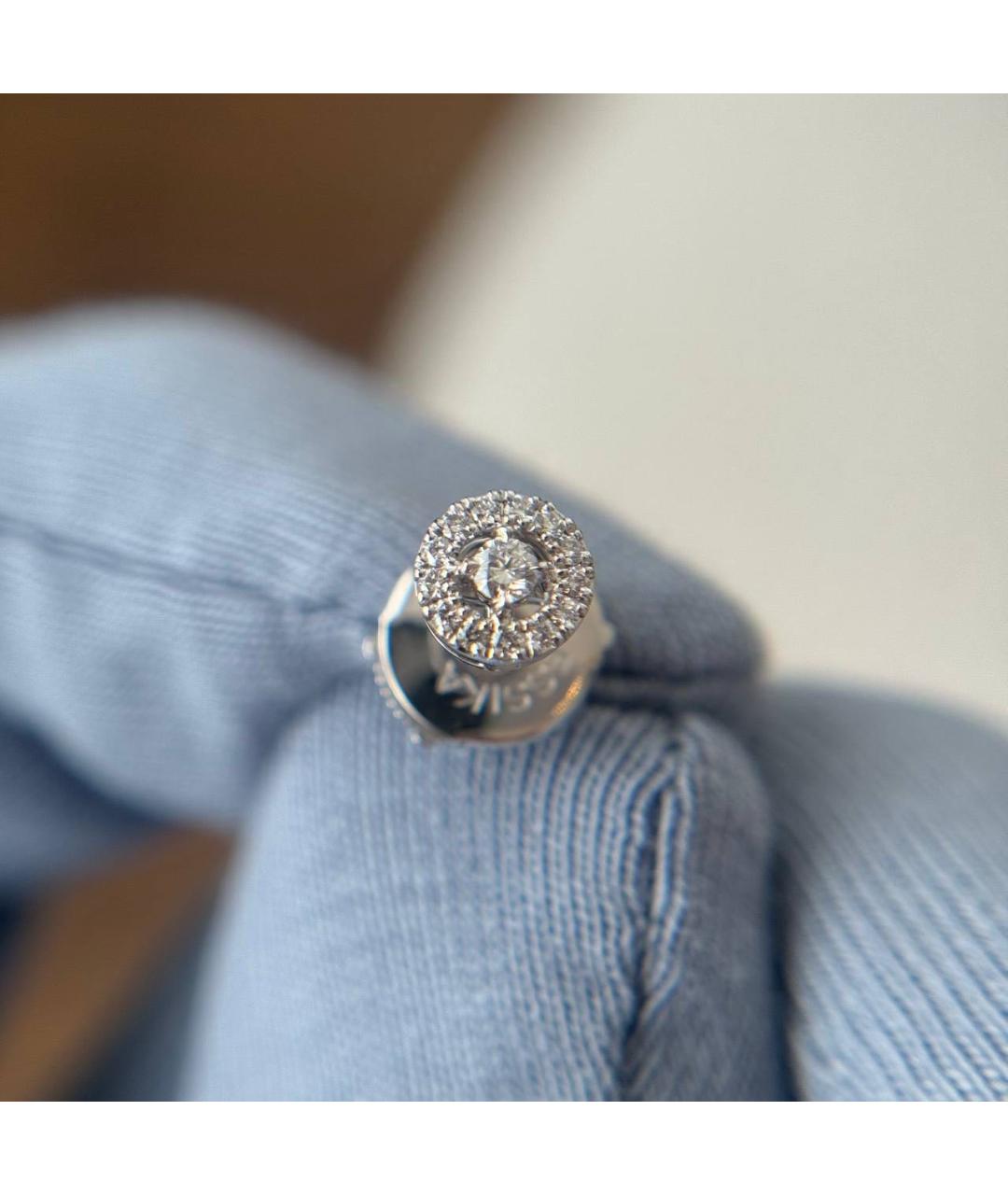 MESSIKA Серебряные серьги из белого золота, фото 4