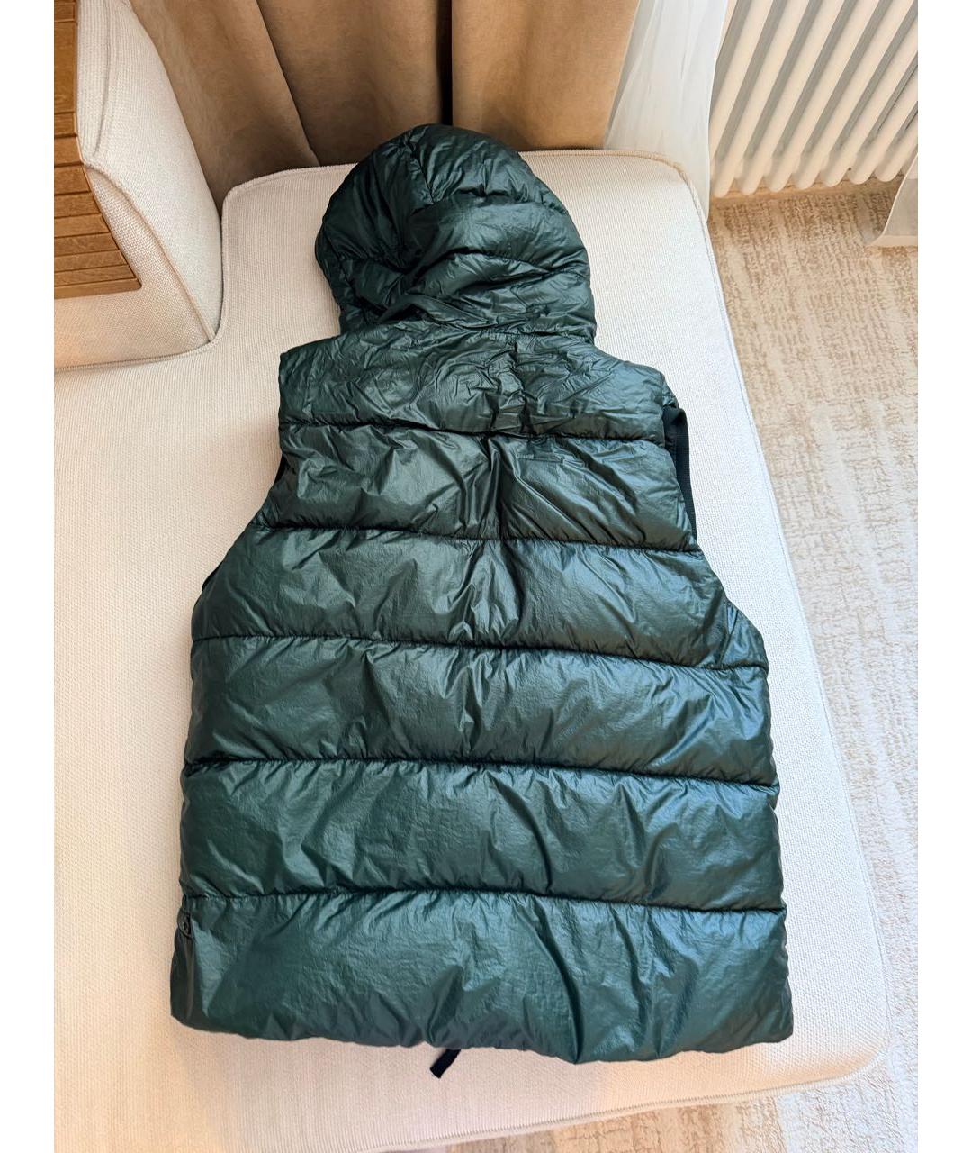 STONE ISLAND Зеленый жилет, фото 2