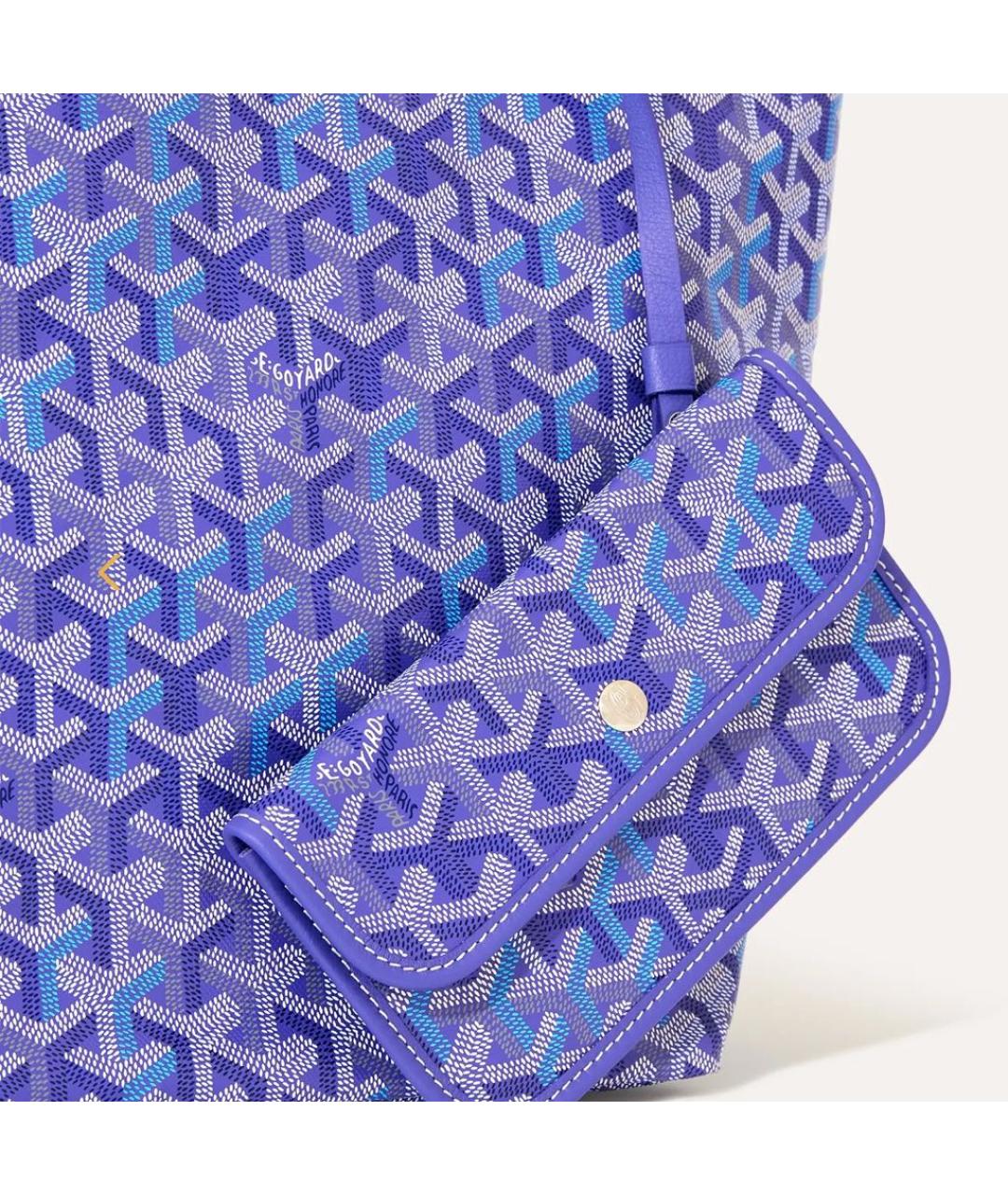 GOYARD Синяя сумка тоут, фото 2