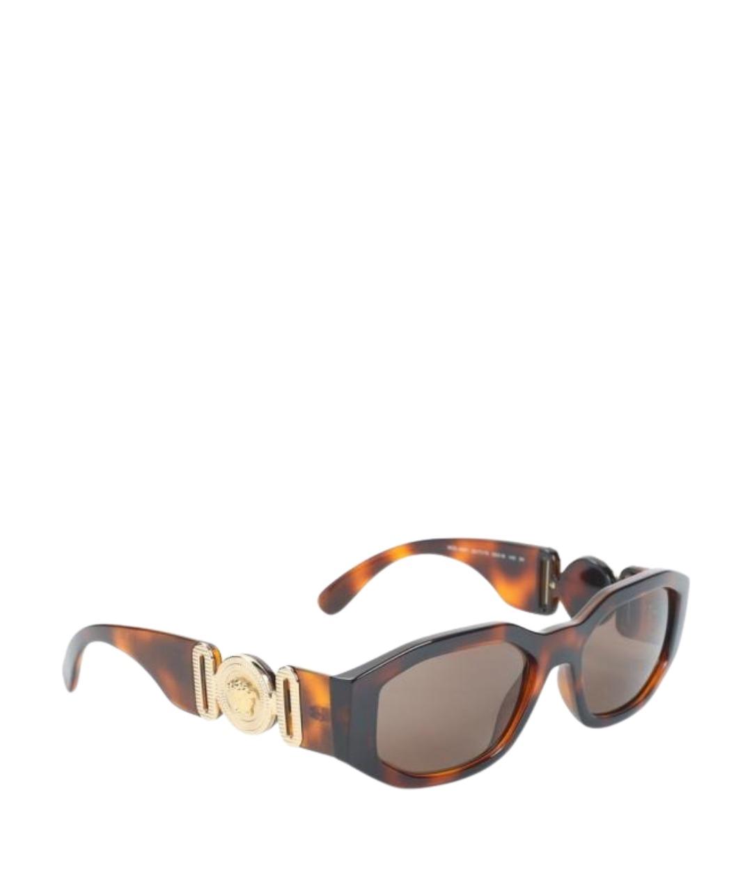 VERSACE Мульти пластиковые солнцезащитные очки, фото 1