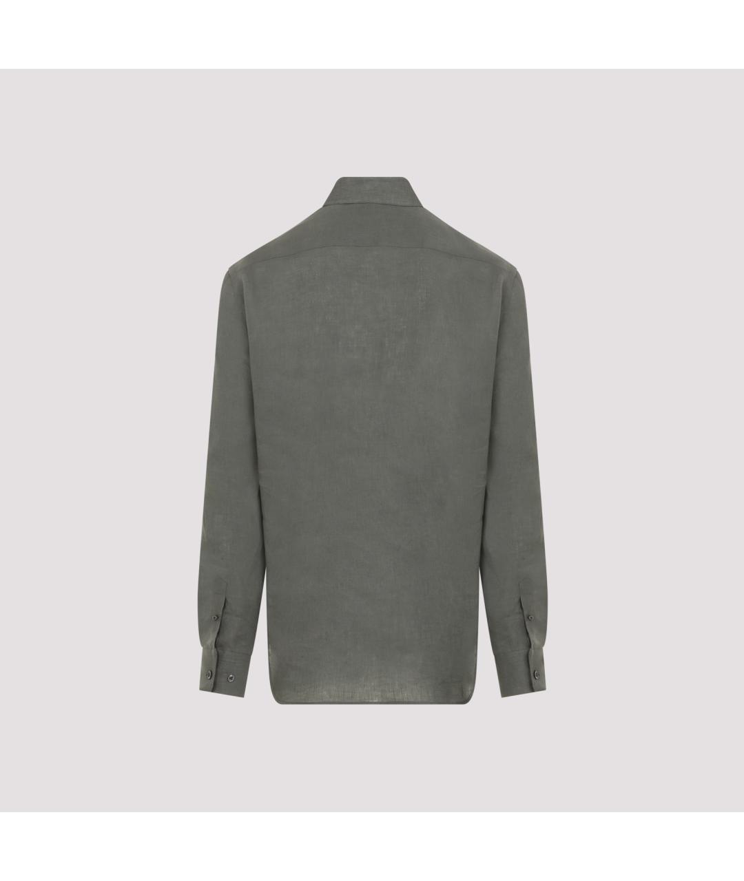GIORGIO ARMANI Льняная кэжуал рубашка, фото 2