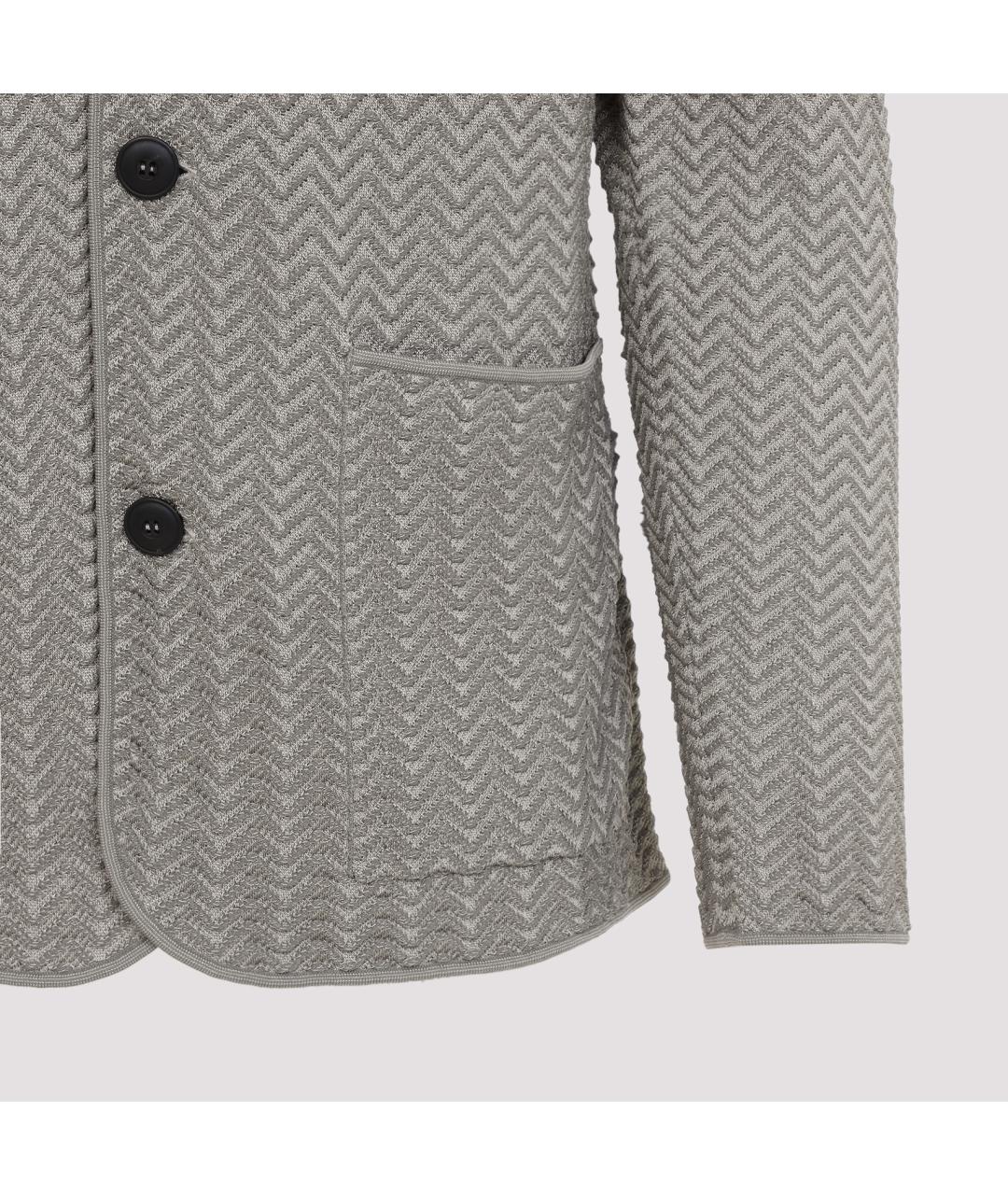 GIORGIO ARMANI Белый вискозный пиджак, фото 4