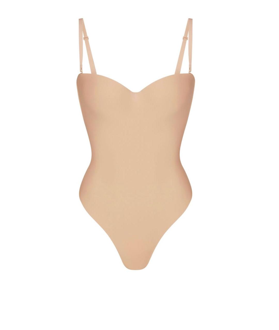 SKIMS Бежевое боди, фото 1
