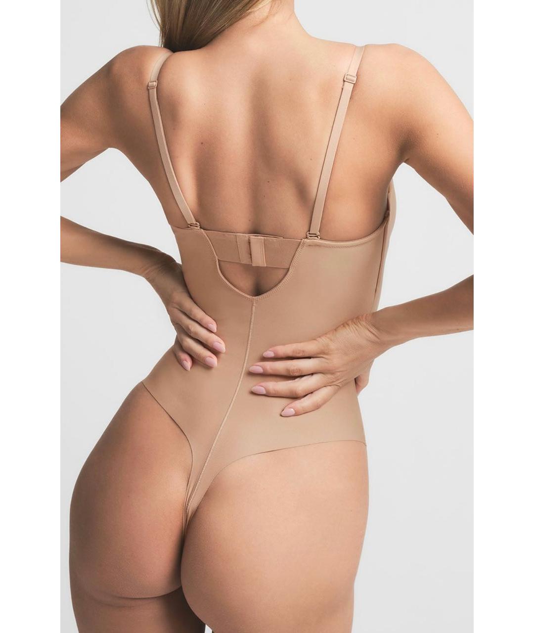 SKIMS Бежевое боди, фото 3