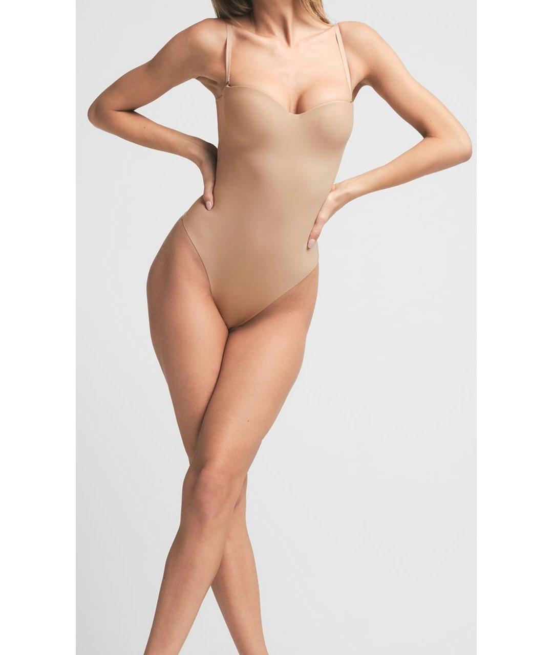 SKIMS Бежевое боди, фото 5