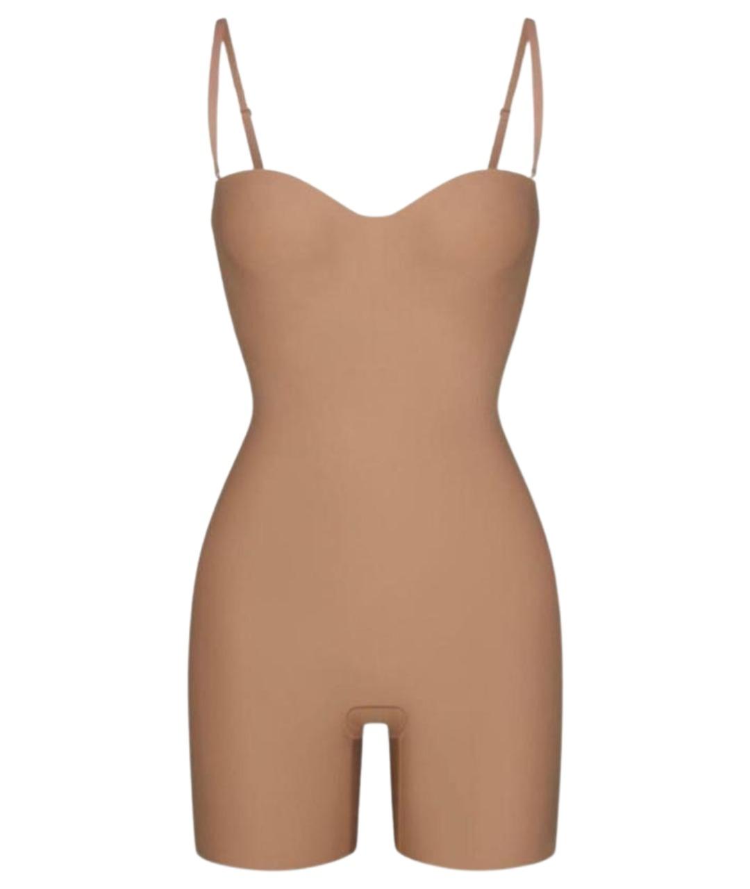 SKIMS Бежевое боди, фото 1