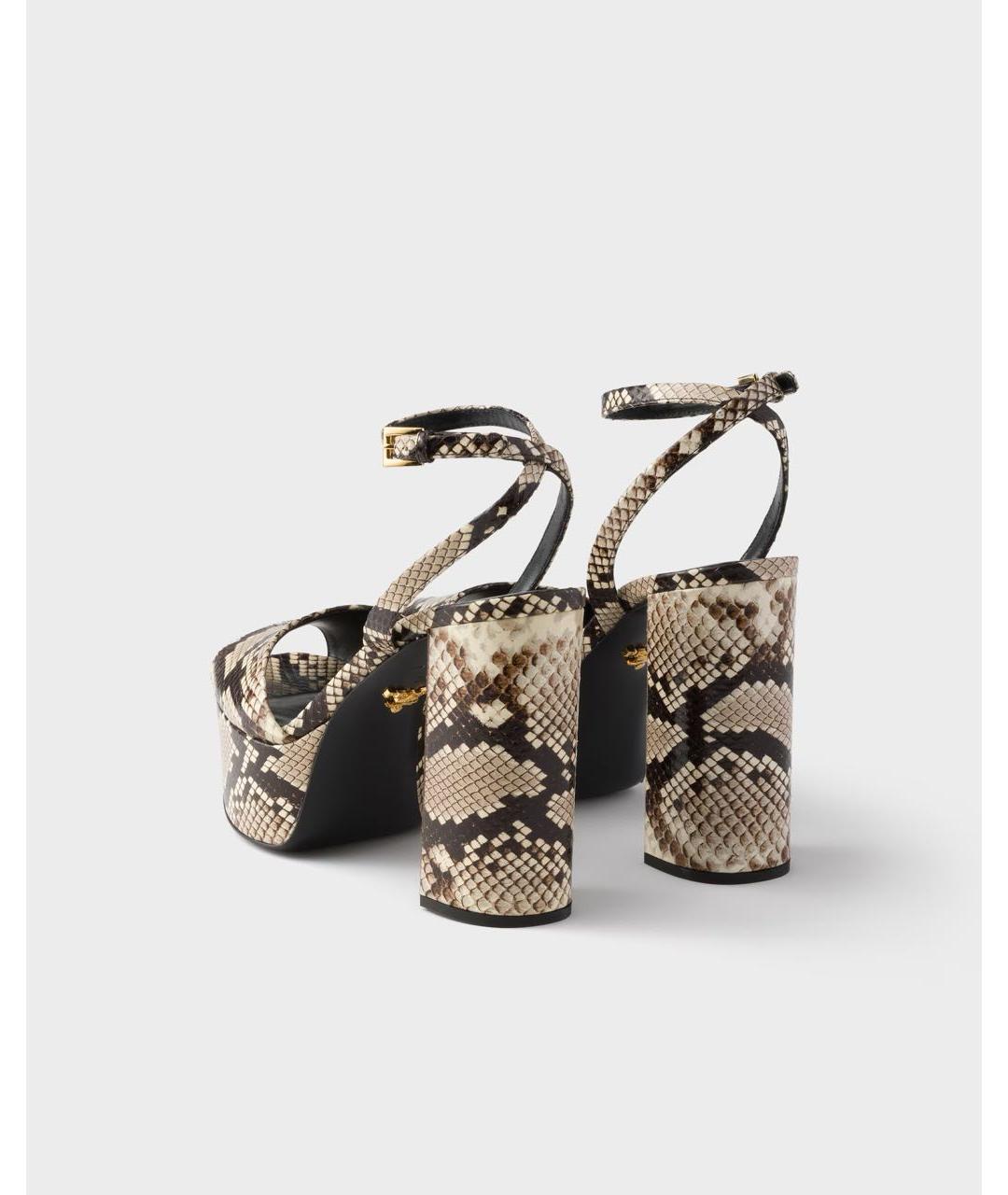 PRADA Мульти туфли, фото 4