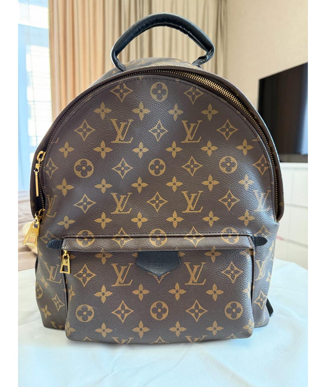 LOUIS VUITTON Коричневый рюкзак, фото 9