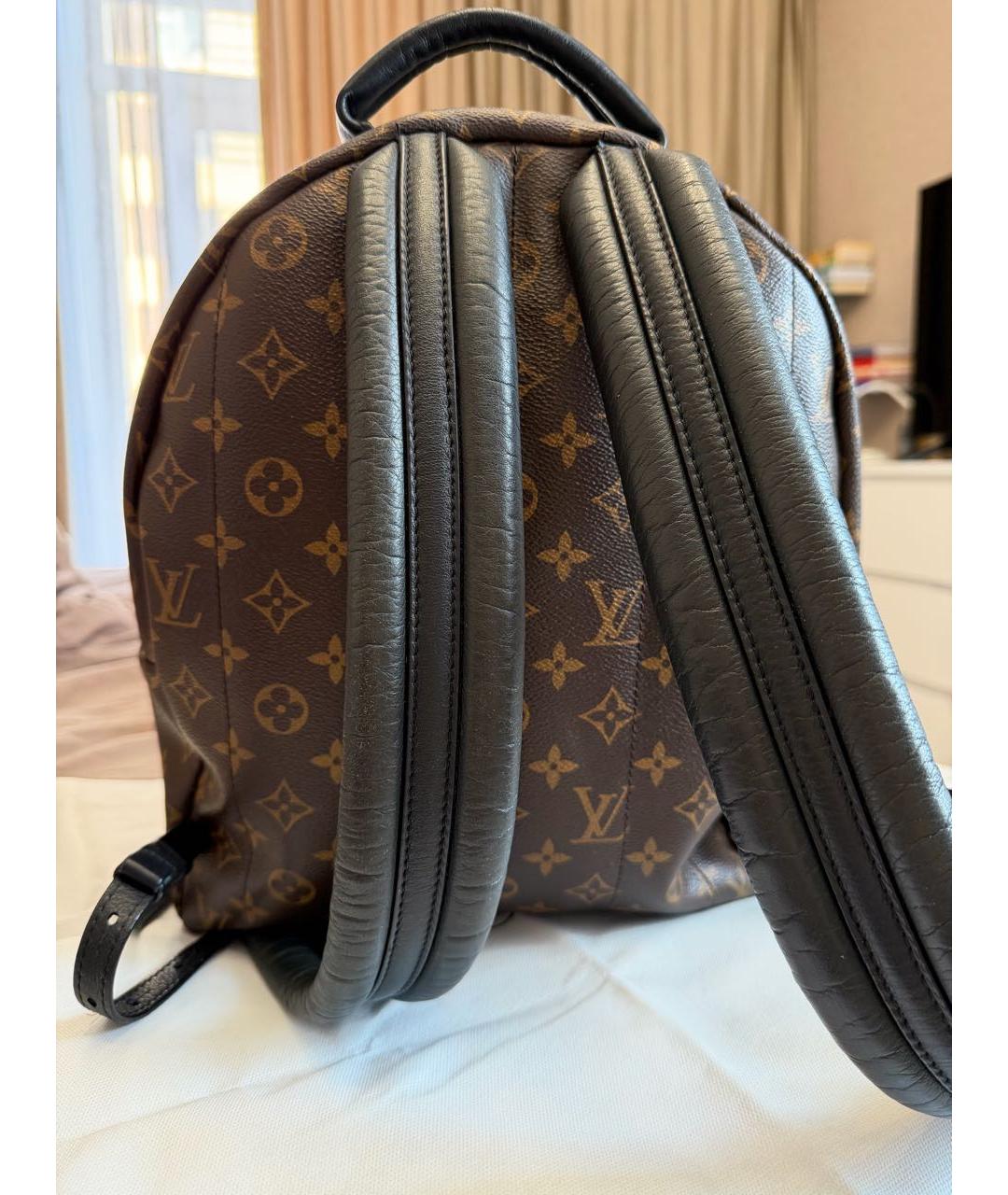 LOUIS VUITTON Коричневый рюкзак, фото 3