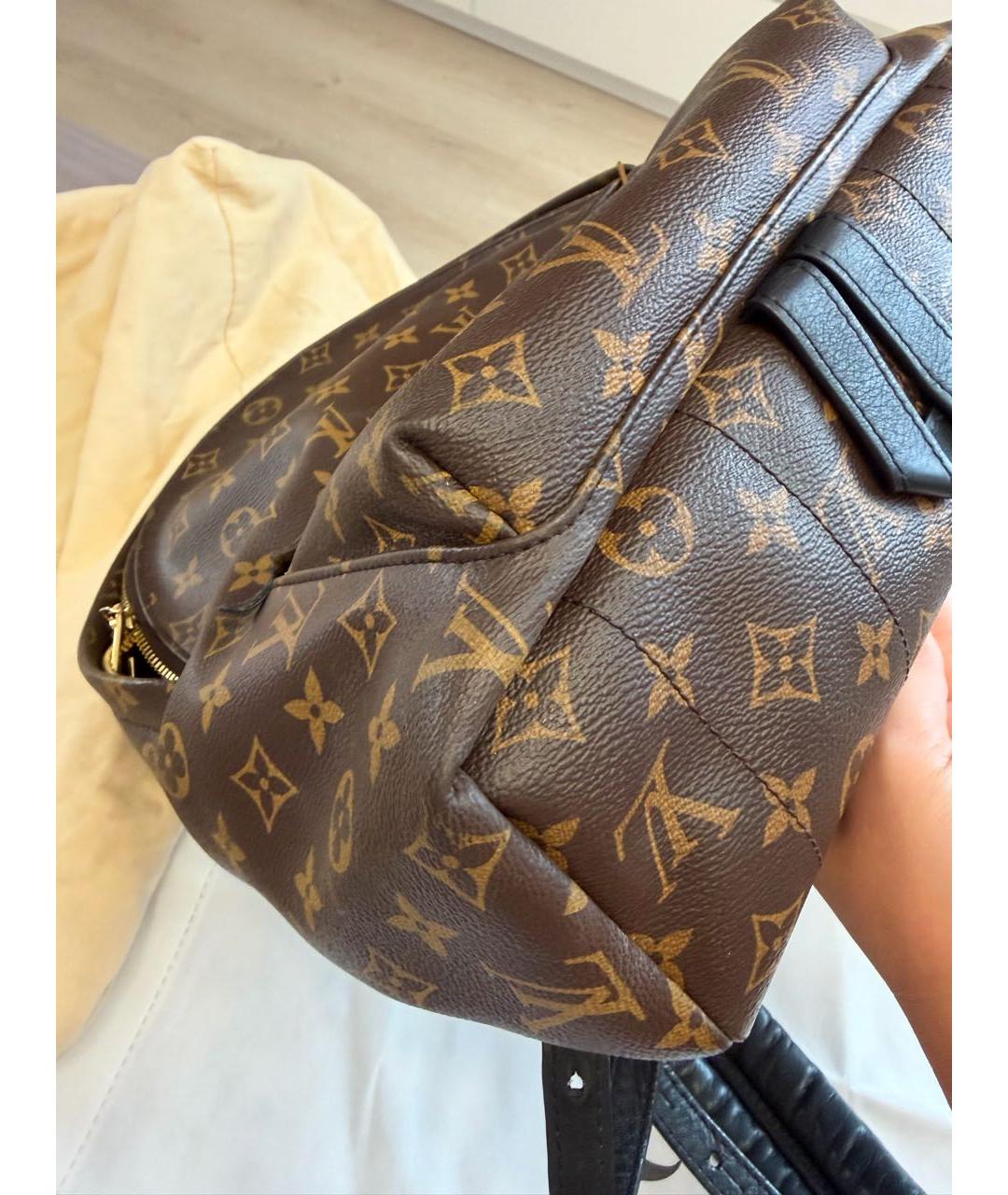 LOUIS VUITTON Коричневый рюкзак, фото 5