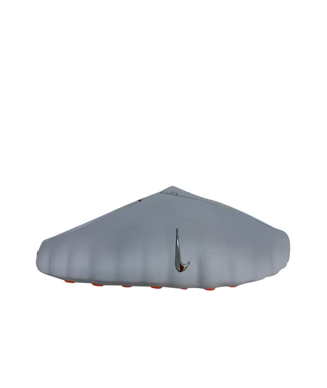 NIKE Серые резиновые шлепанцы, фото 1