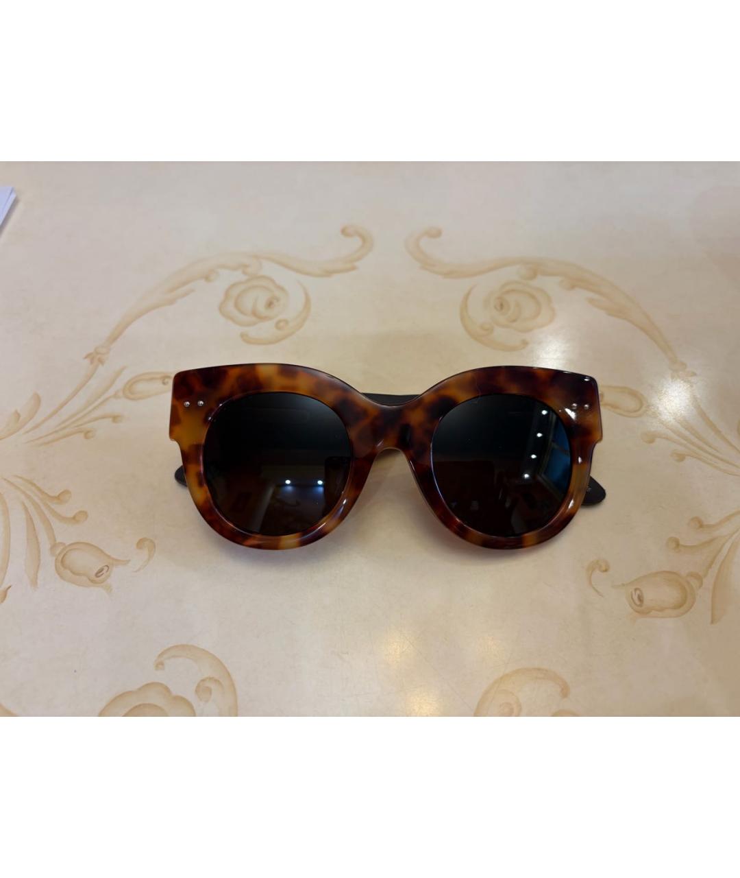 BOTTEGA VENETA Мульти пластиковые солнцезащитные очки, фото 8