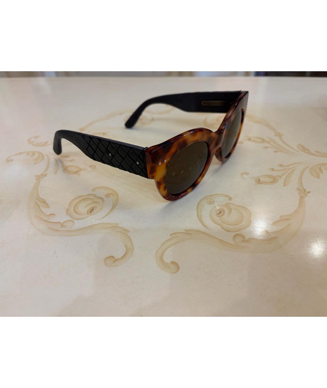 BOTTEGA VENETA Мульти пластиковые солнцезащитные очки, фото 2