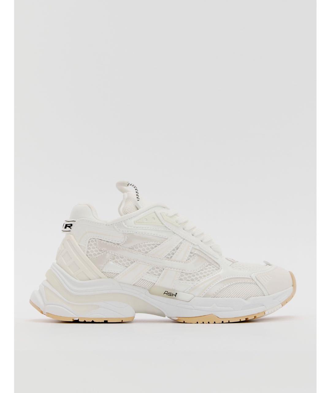 ASH Белые текстильные кроссовки, фото 5