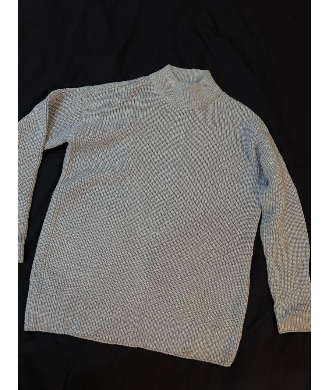 MICHAEL MICHAEL KORS Голубой джемпер / свитер, фото 5