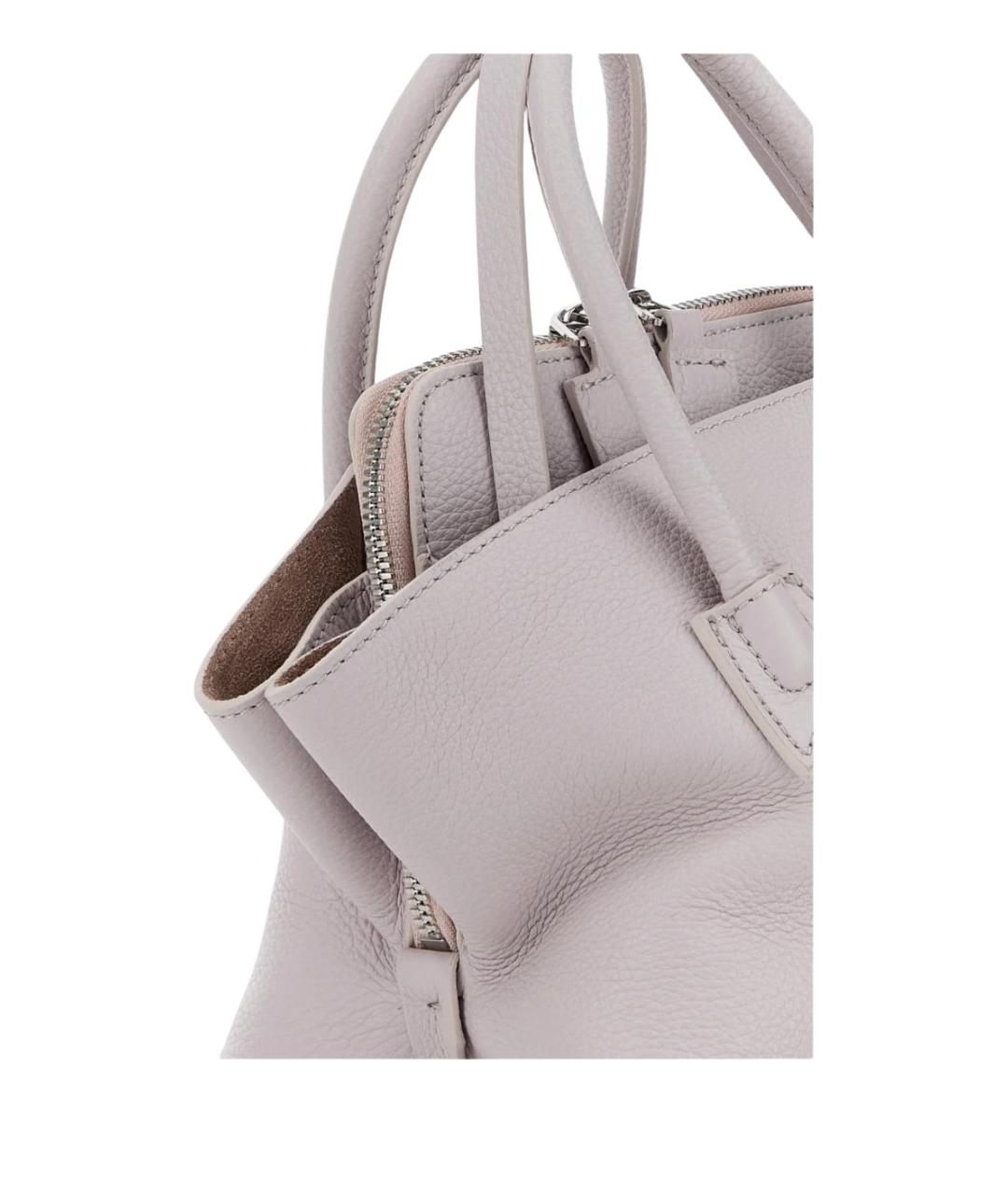 THE ATTICO Фиолетовая сумка с короткими ручками, фото 3