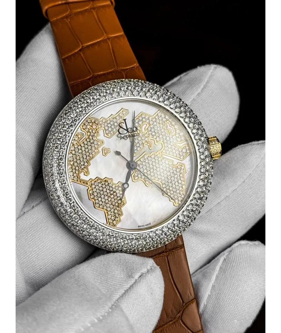 JACOB&CO Коричневые часы, фото 2