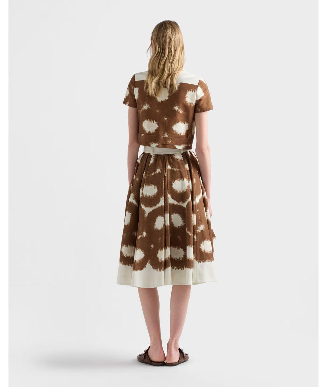 PRADA Коричневая рубашка, фото 5