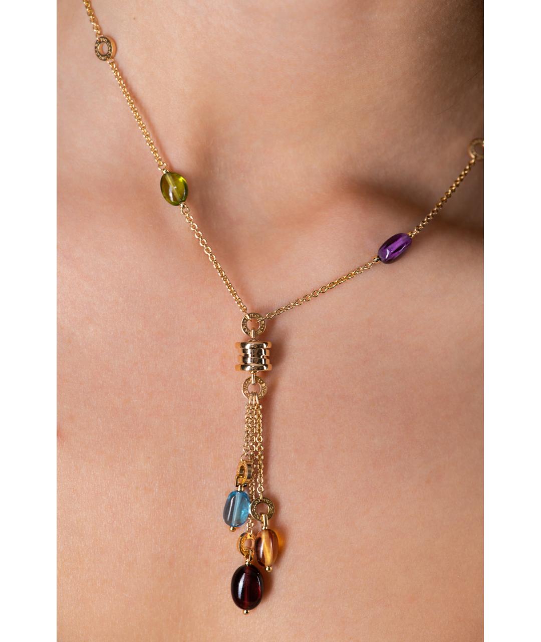 BVLGARI Мульти колье из розового золота, фото 3