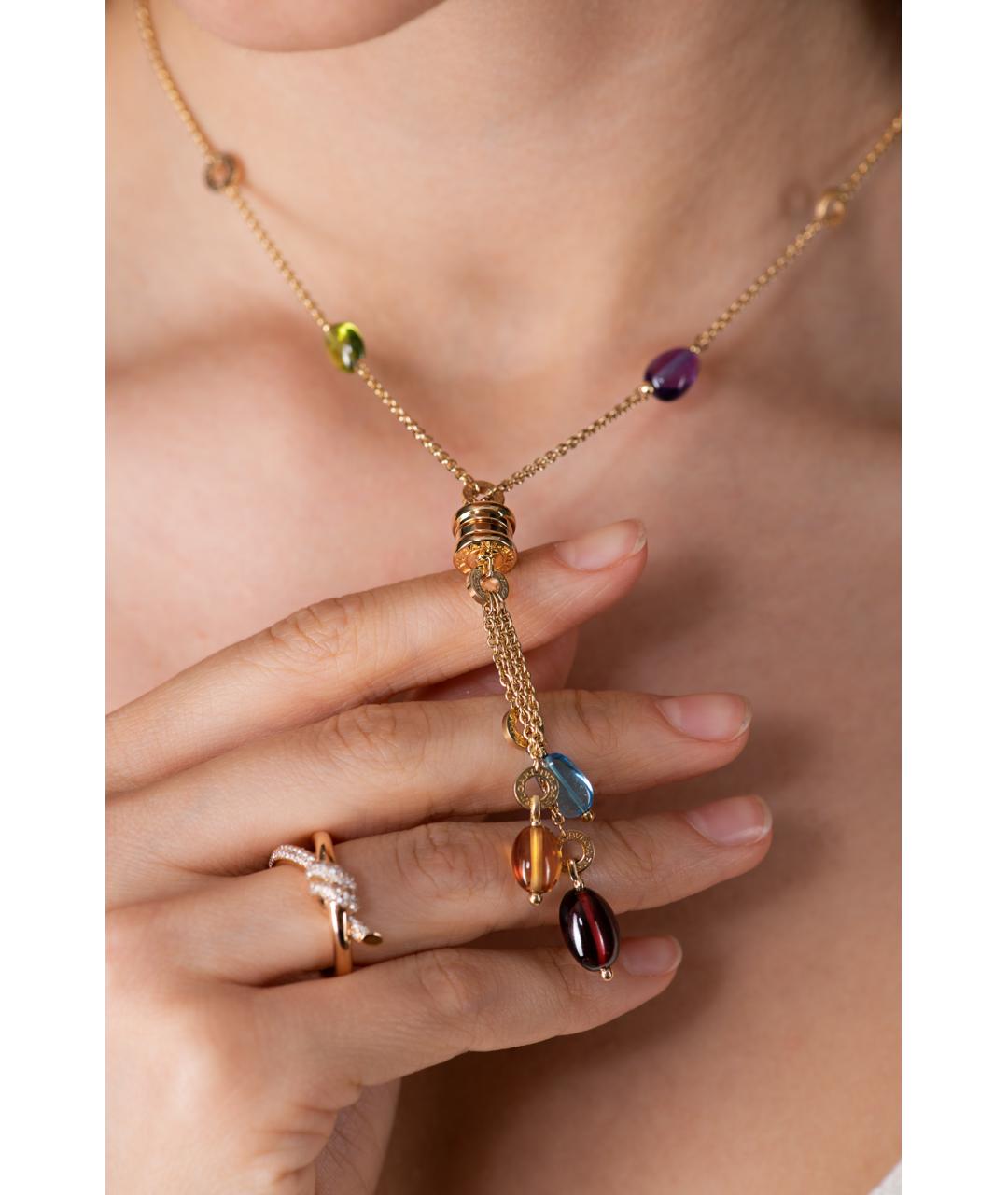 BVLGARI Мульти колье из розового золота, фото 2
