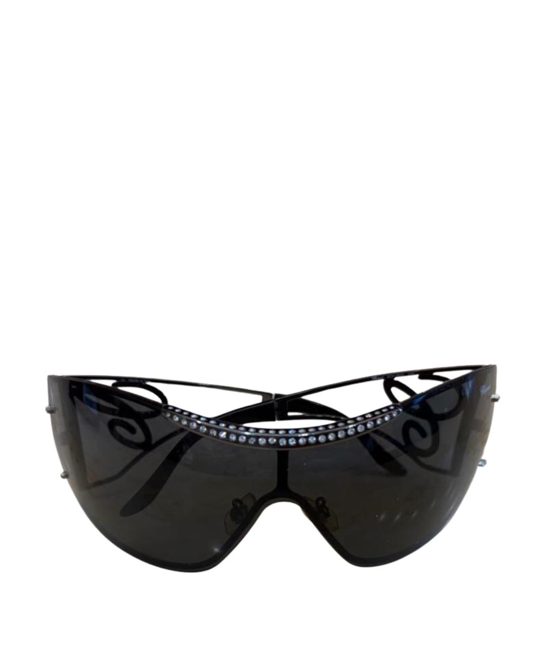 CHOPARD Черные металлические солнцезащитные очки, фото 1