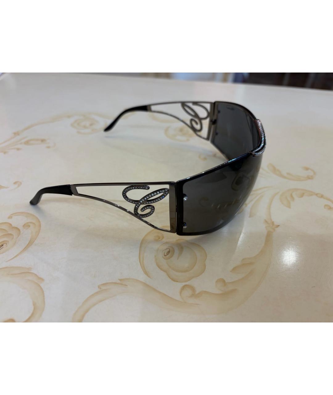 CHOPARD Черные металлические солнцезащитные очки, фото 2